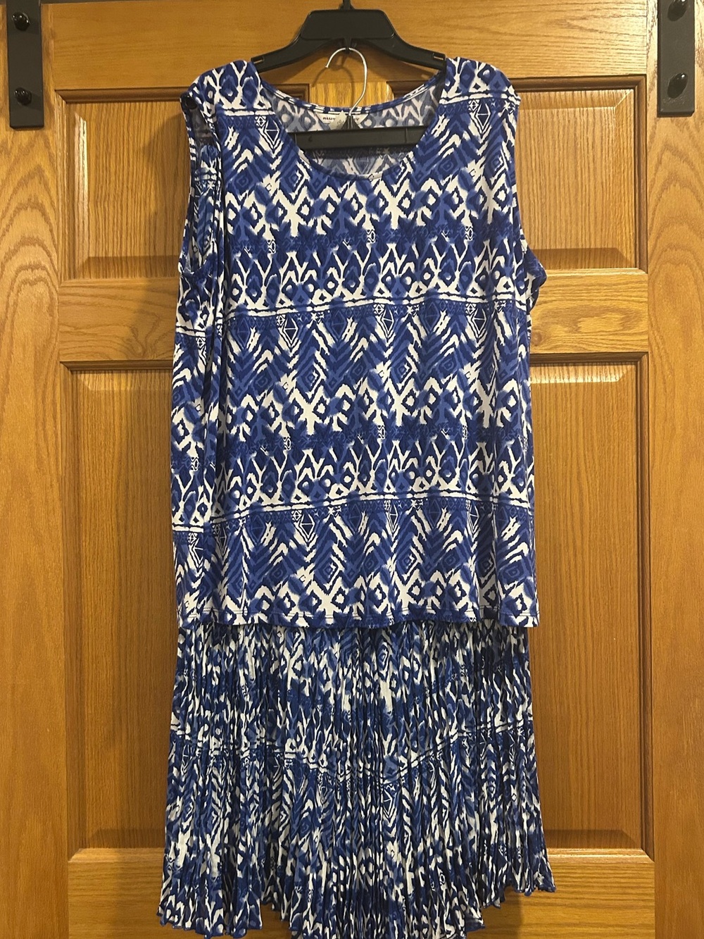 Allison Daley 2 Piece Pleated Skirt & Tank Size Large, 12 Perfect for travel